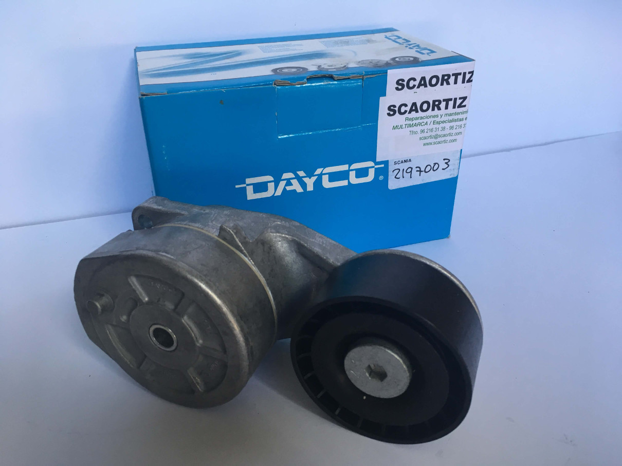 Tensores de correa DAYCO. Referencia 2197003 Tensores de correa DAYCO 2197003 recambios originales volvo man scania es talleres scaortiz minglanilla españa scaortiz.com  - Tensores de correa DAYCO. Referencia 2197003