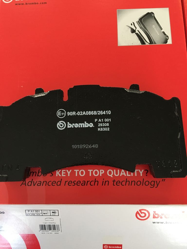 Pastillas de freno BREMBO. Referencia 2325212 2325212 Recambios camión SCAORTIZ pastilla frenos BREMBO repuestos camiones precio barato - Pastillas de freno BREMBO. Referencia 2325212