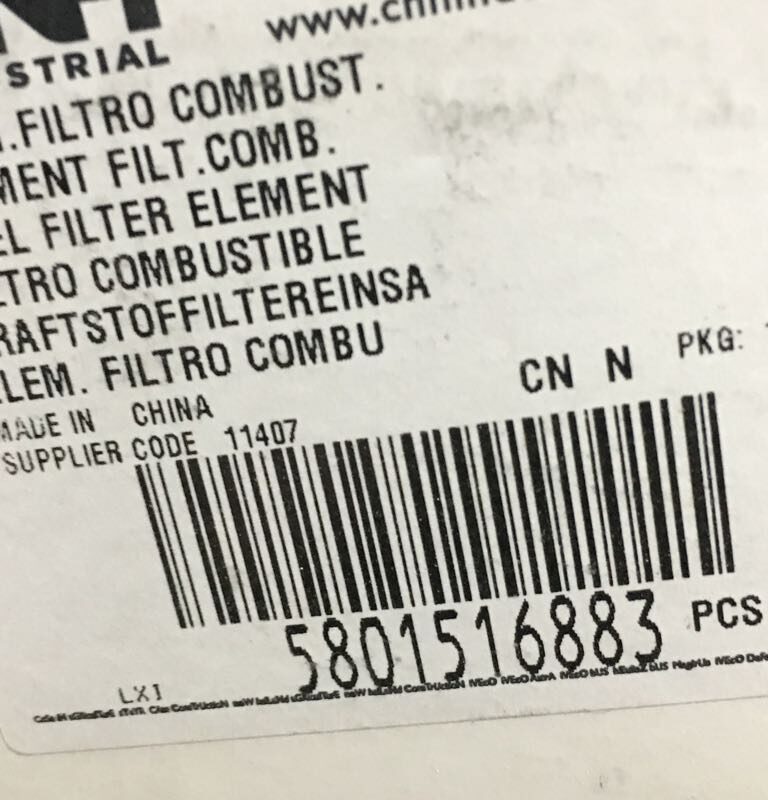 5801516883 Filtro de combustible IVECO en SCAORTIZ 768x800 - Filtro de combustible IVECO. Referencia 5801516883