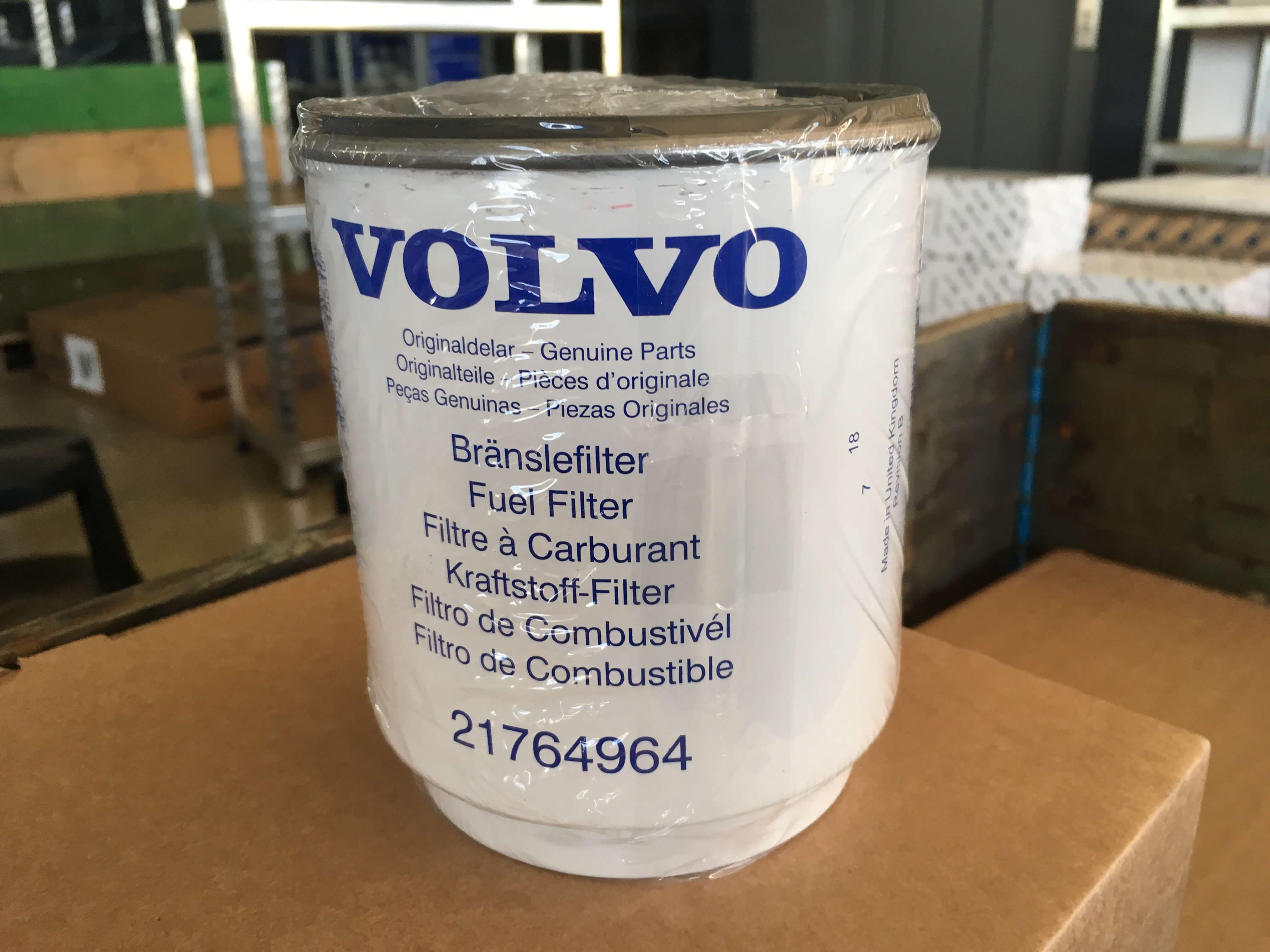 Filtro de aceite VOLVO. Referencia 21764964 21764964 Filtro de aceite VOLVO Recambios originales para camión en SCAORTIZ - Filtro de aceite VOLVO. Referencia 21764964