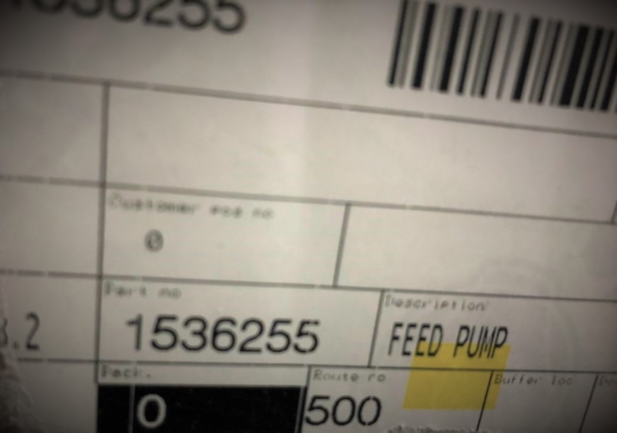 Bomba alimentación SCANIA. Referencia 1536255 SCANIA 1536255 Bomba alimentación