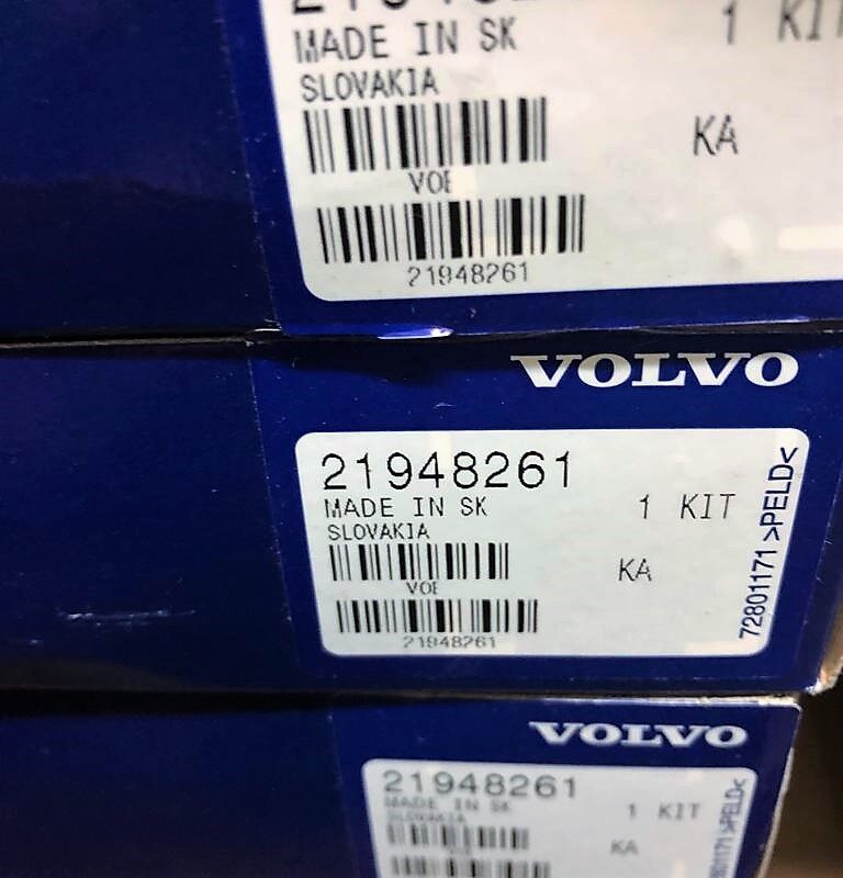 Cojinetes axiales VOLVO 21948261